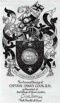 Cook's coat of arms