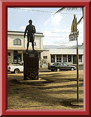 Captain Cook memorial, Waimea, Hawaii Islands