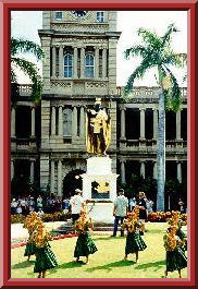 King Kamehameha the Great statue, Honolulu, Hawaii