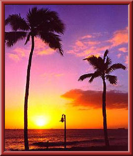 Hawaiian sunset