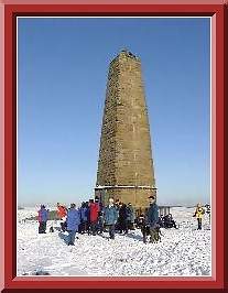  Monument to Captain Cook at Easby Moor, Cleveland, England